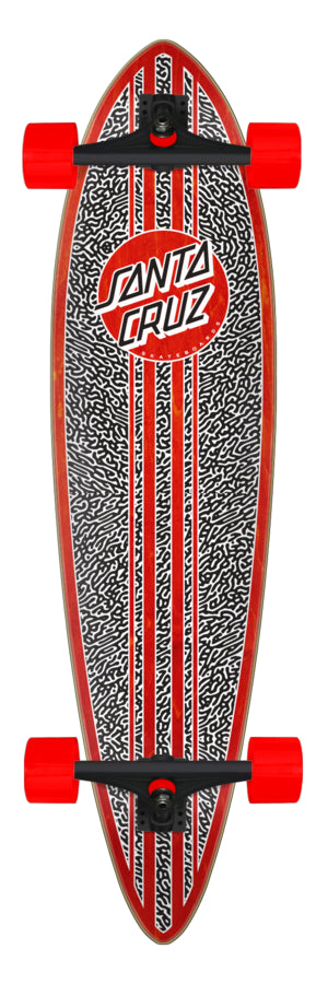 Santa Cruz Amoeba Dot 9.58in x 39.0in Pintail Cruzer - Invisible Board Shop