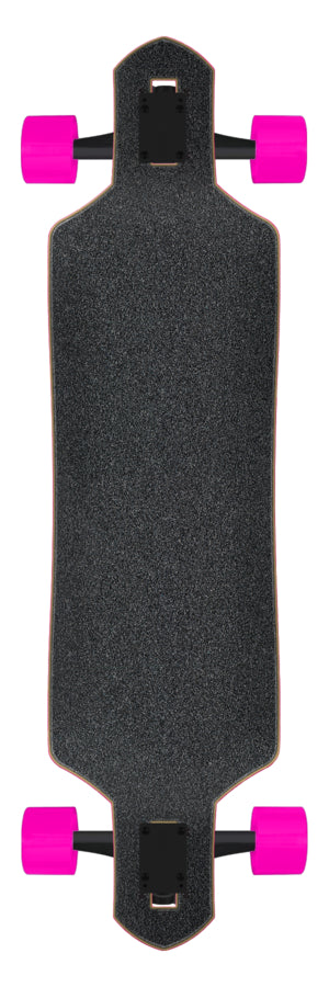 Santa Cruz Mandala Hand 9.0in x 36in Drop Thru Cruzer - Invisible Board Shop