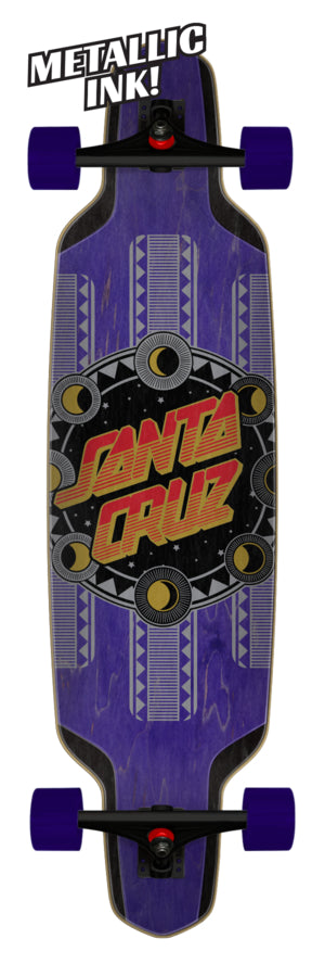 Santa Cruz Phase Dot 9.50in x 37.52in Drop Down Cruzer - Invisible Board Shop