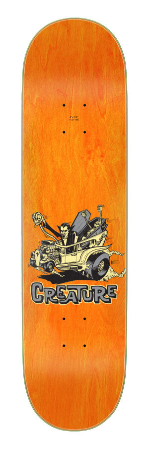 Creature Monster Mobile 7 Ply Birch Skateboard Deck 8.0" - Invisible Board Shop
