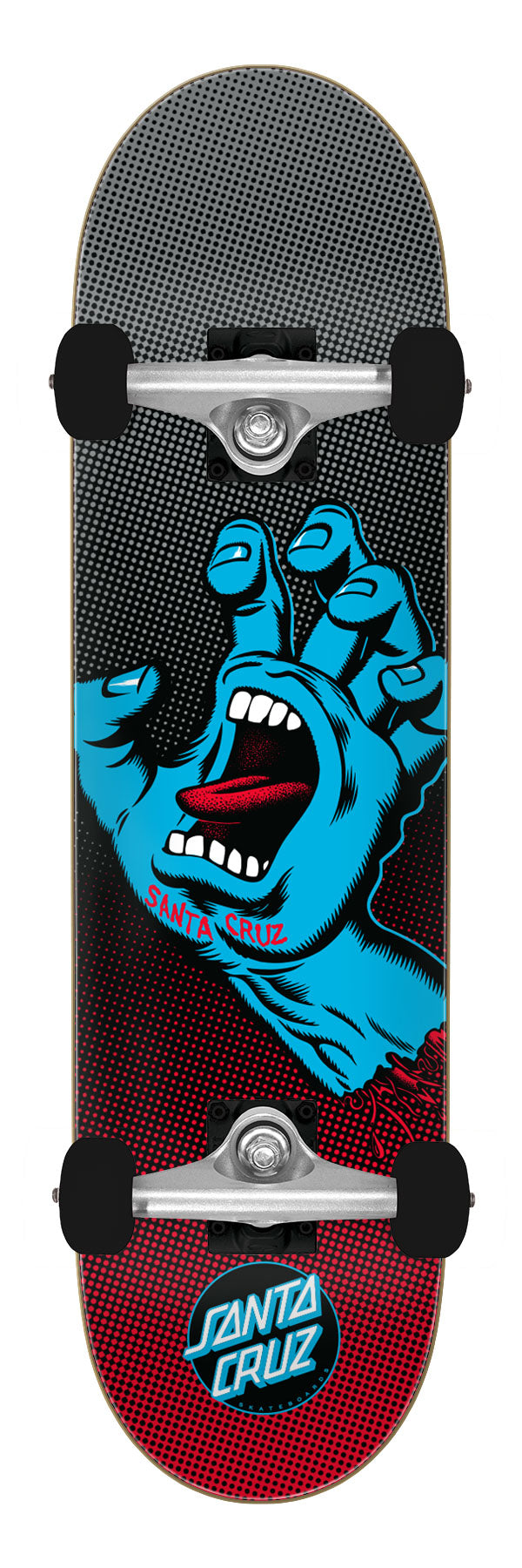 Santa Cruz Screaming Hand Fade 8.25 Complete Skateboard - Invisible Board Shop