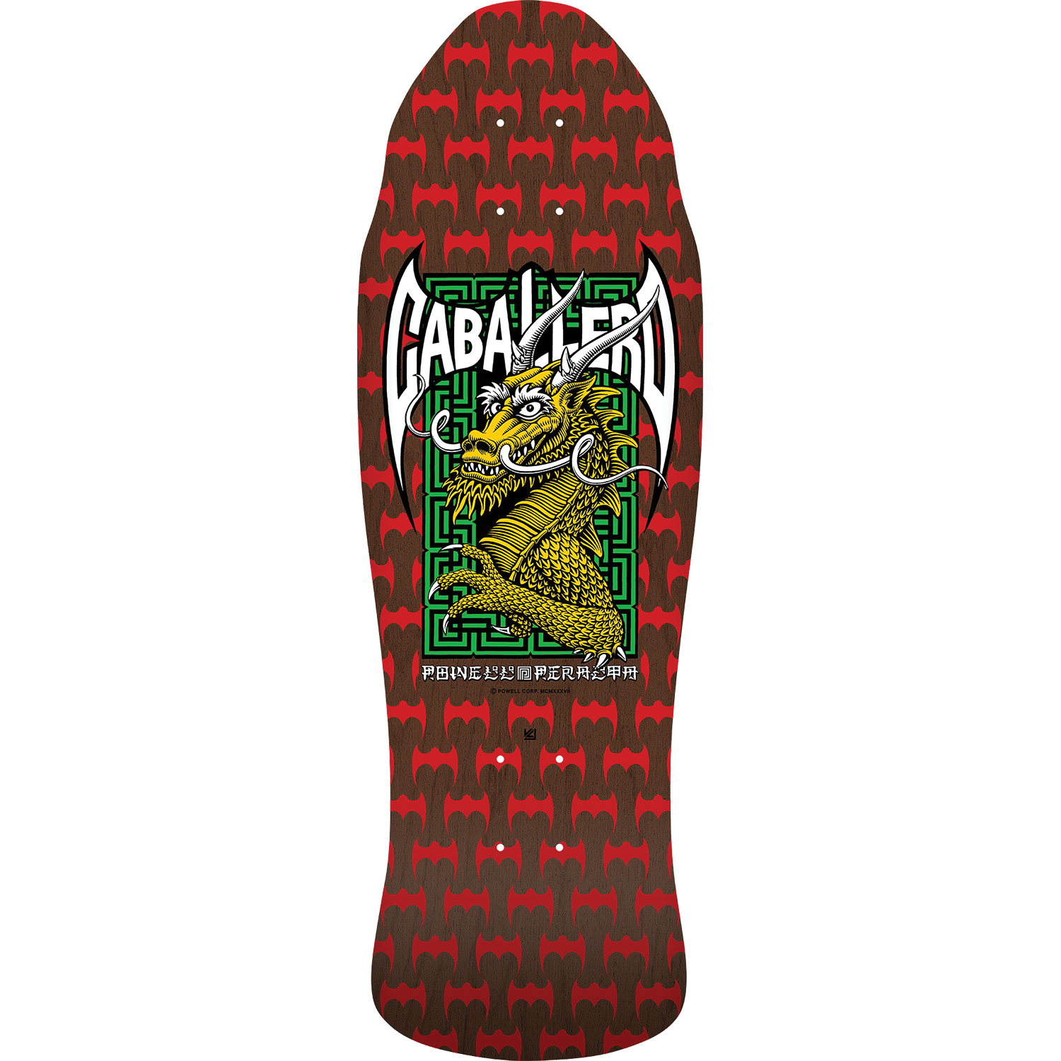 Powell CABALLERO STREET 9.62X29.75 RED/BRN - Invisible Board Shop