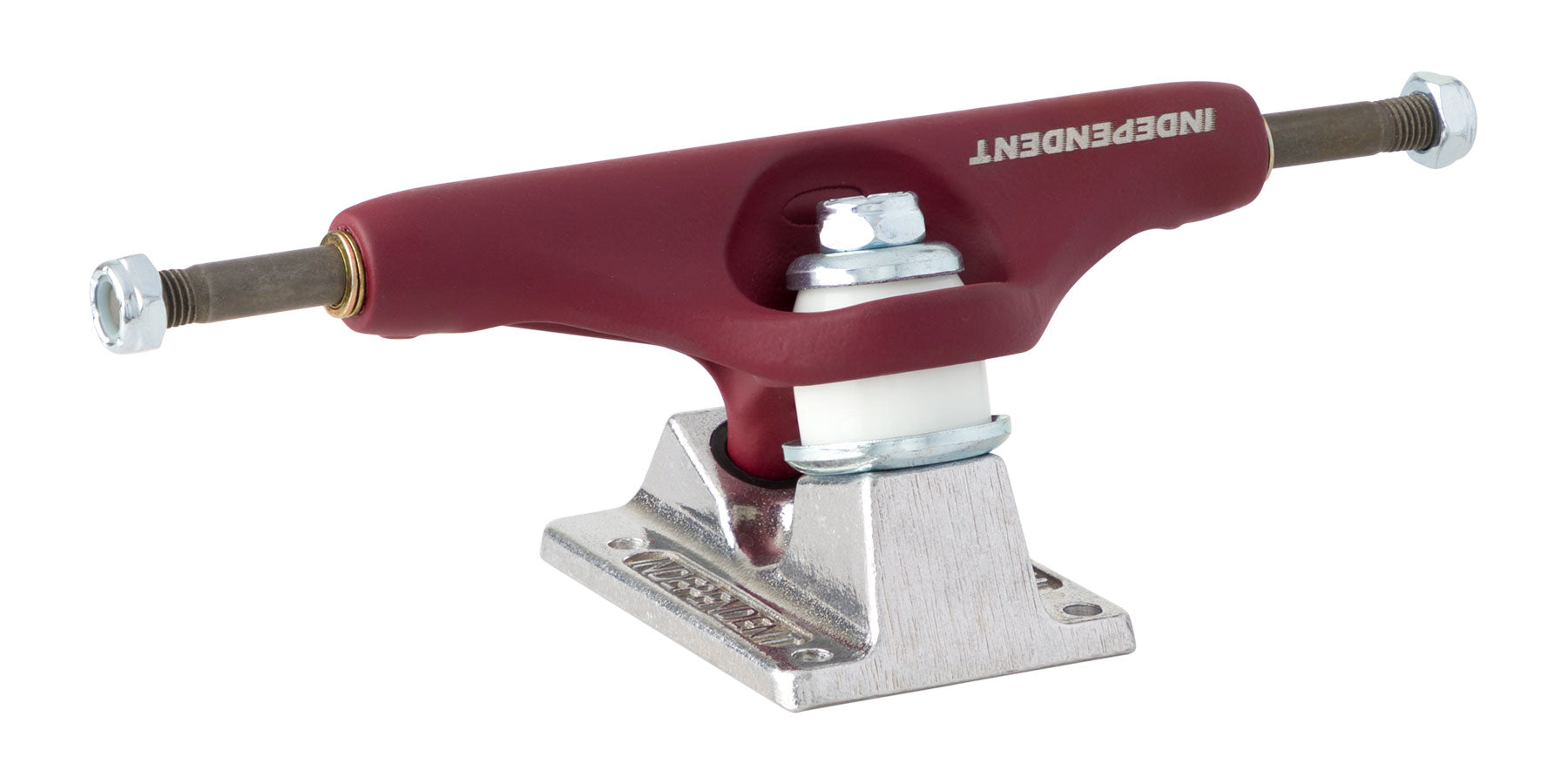 Independent Stage 11 BTG Speed Burgundy Silver Standard Trucks - Invisible Board Shop