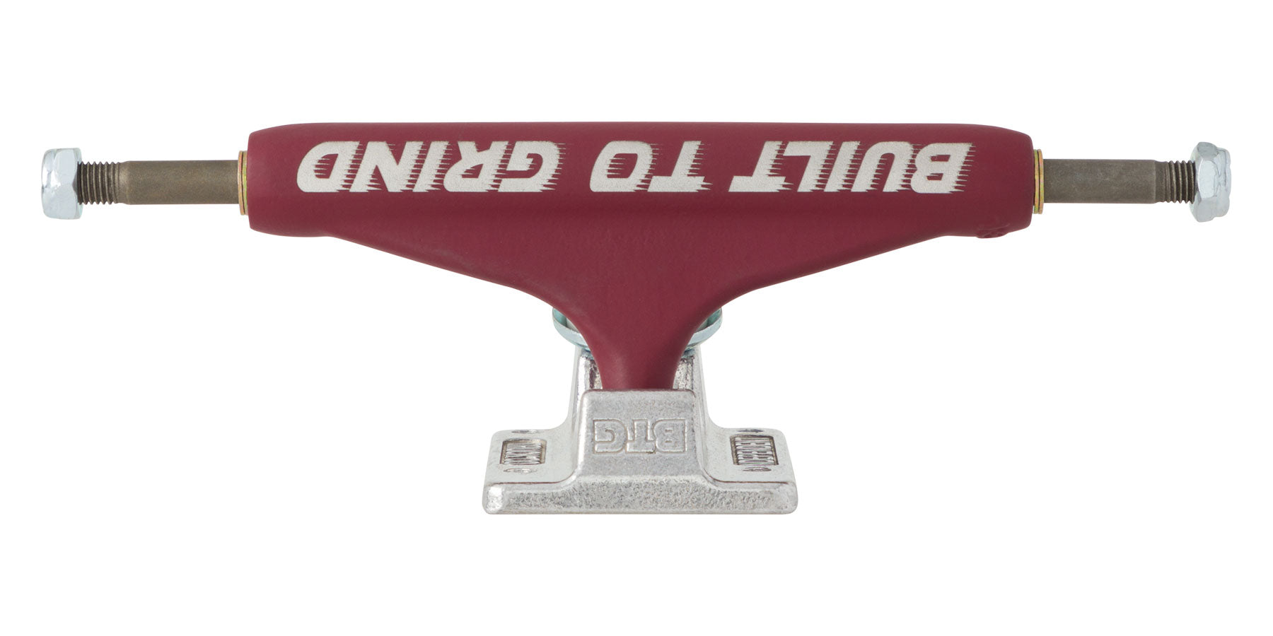 Independent Stage 11 BTG Speed Burgundy Silver Standard Trucks - Invisible Board Shop