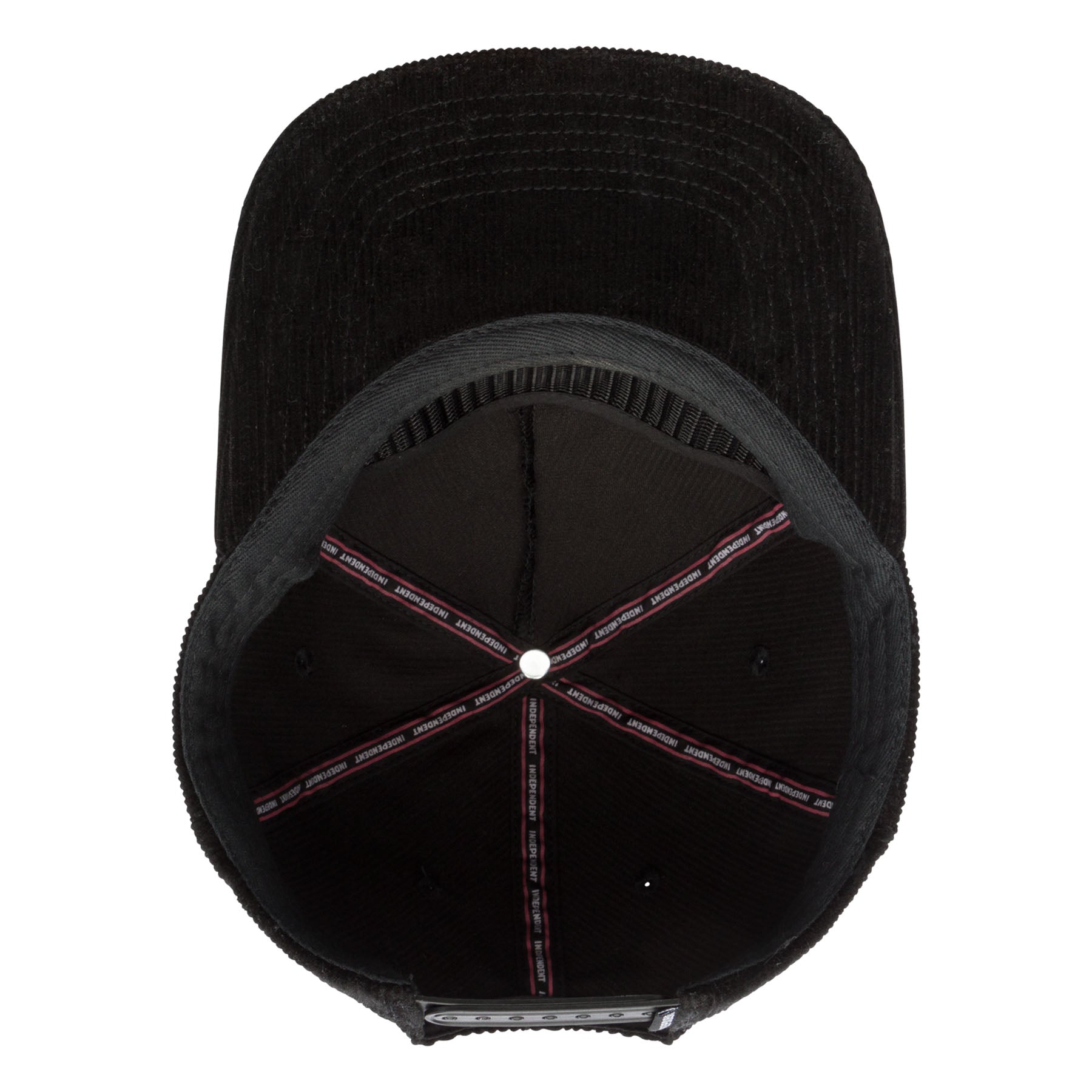 Independent Beacon Snapback Unstructured Mid Hat Black OS Unisex - Invisible Board Shop