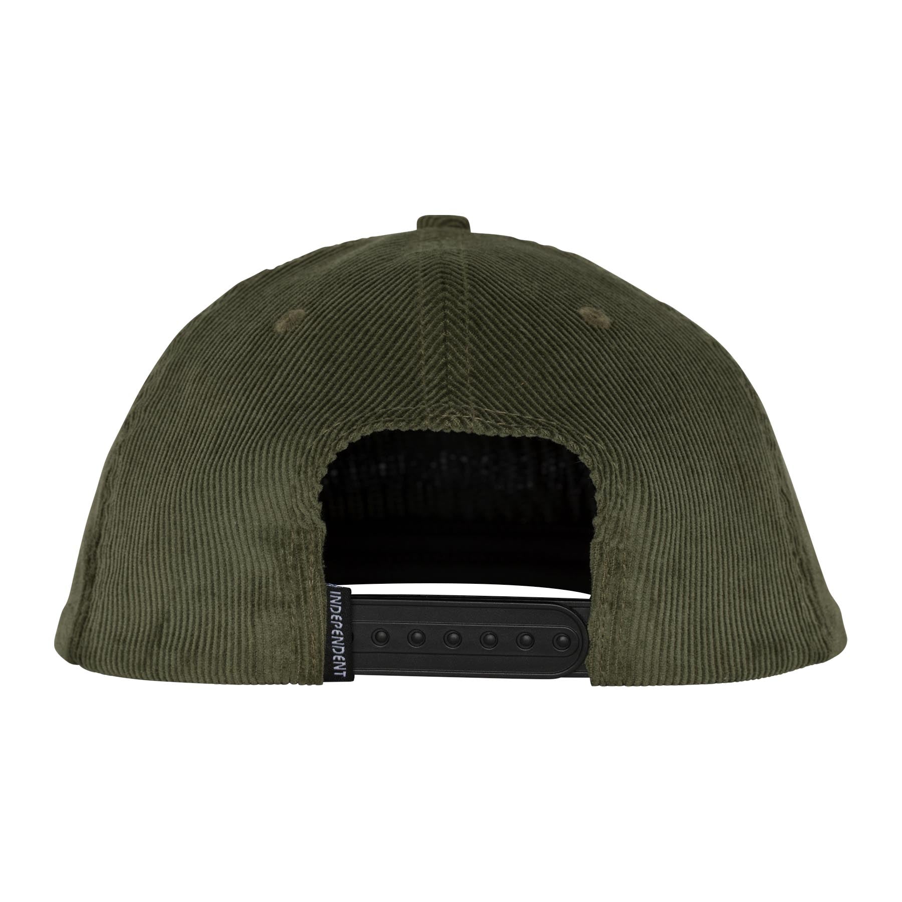 Independent Beacon Snapback Unstructured Mid Hat Olive OS Unisex - Invisible Board Shop