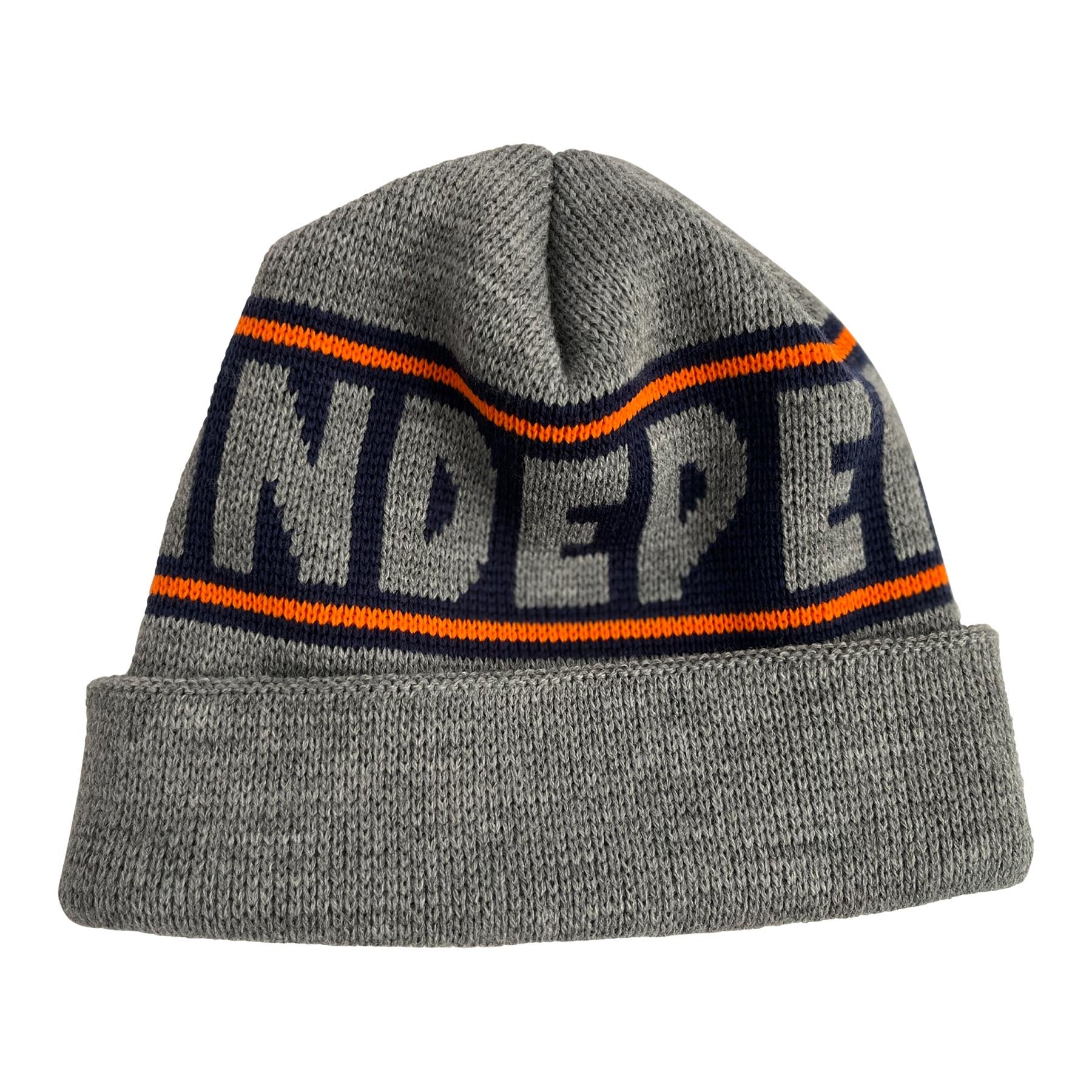 Independent Bar Logo Beanie Long Shoreman Beanie Dk Grey OS Unisex - Invisible Board Shop