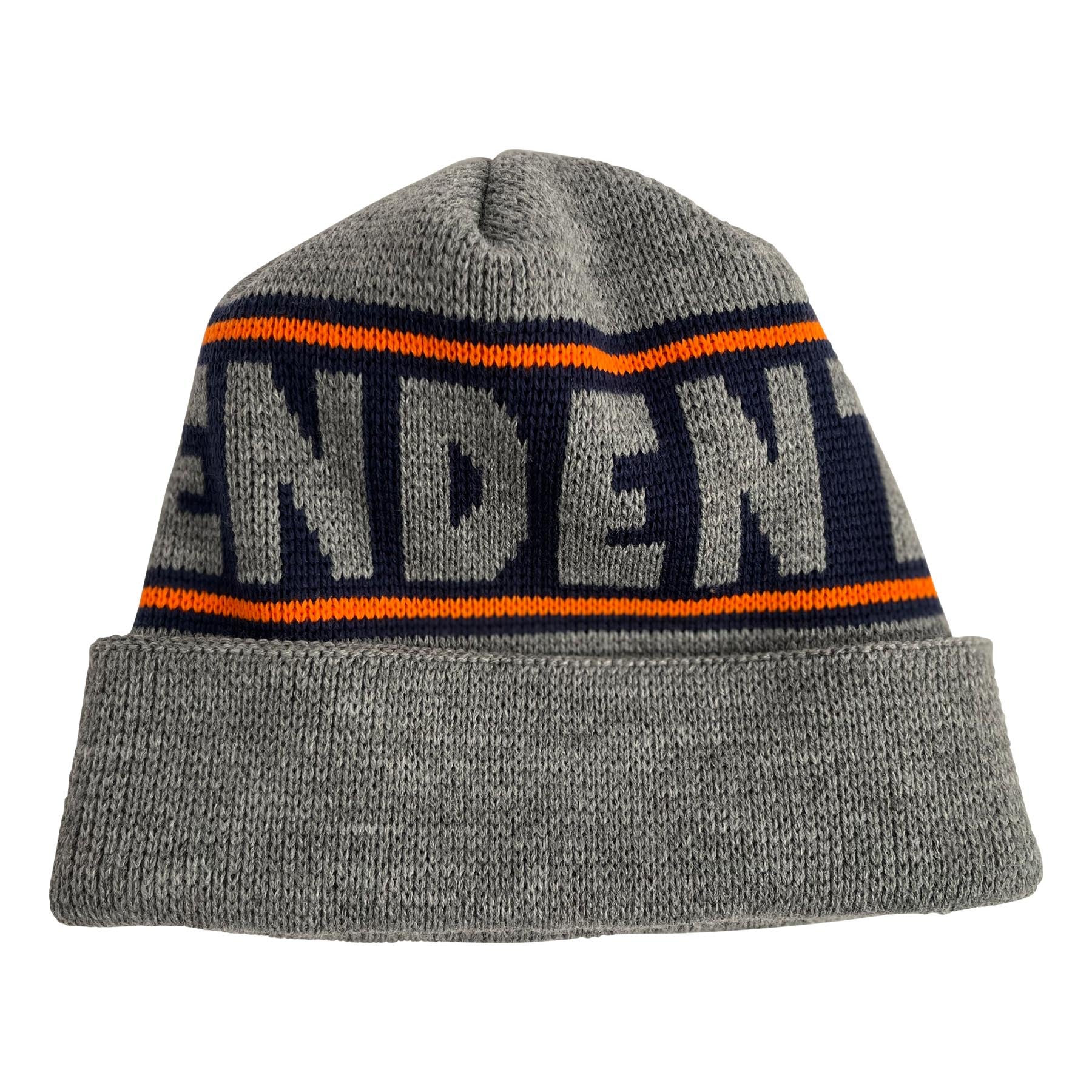 Independent Bar Logo Beanie Long Shoreman Beanie Dk Grey OS Unisex - Invisible Board Shop