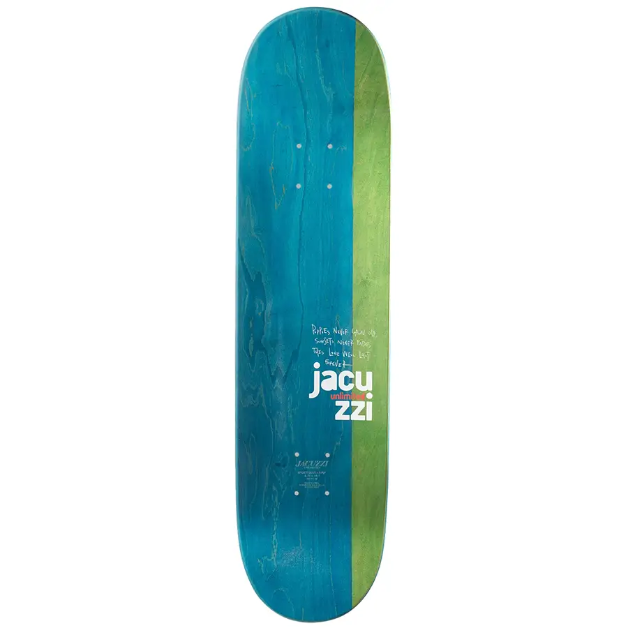 Jacuzzi Unlimited Skateboards Louie Barletta Bunny Lamp Black Skateboard Deck 8.25