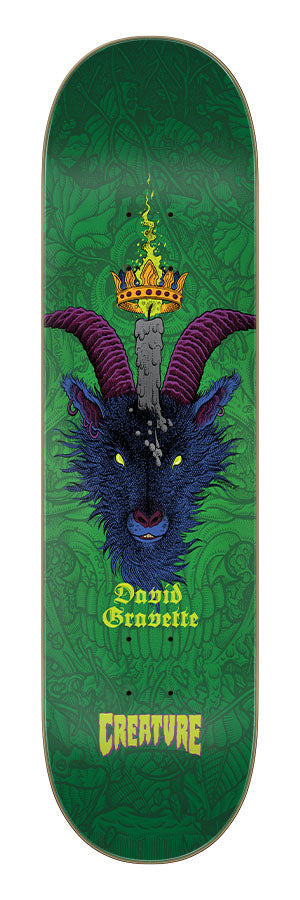 Creature Skateboard Decks Gravette Archfiend Everslick 8.3in x 32.2in - Invisible Board Shop