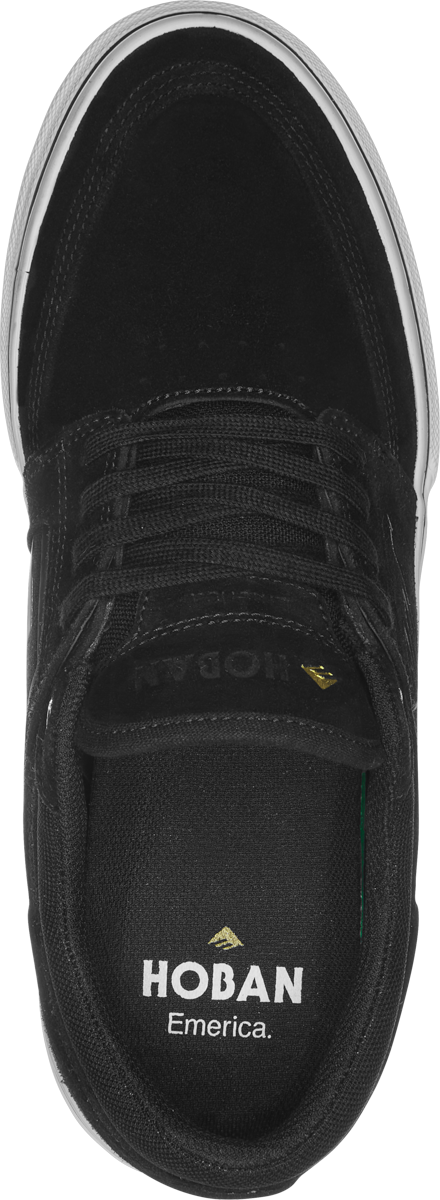 Emerica HOBAN BLACK/WHITE/GOLD - Invisible Board Shop