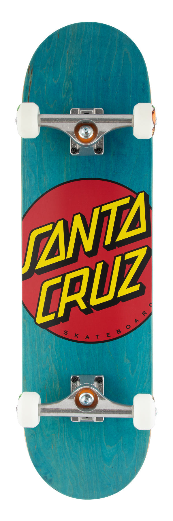 8.5in Classic Dot Santa Cruz Premium Complete Skateboard - Invisible Board Shop