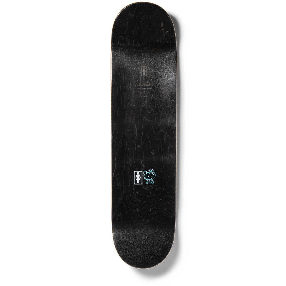 Girl Carroll Hello Kitty 50 Years 8.25 Skateboard Deck - Invisible Board Shop