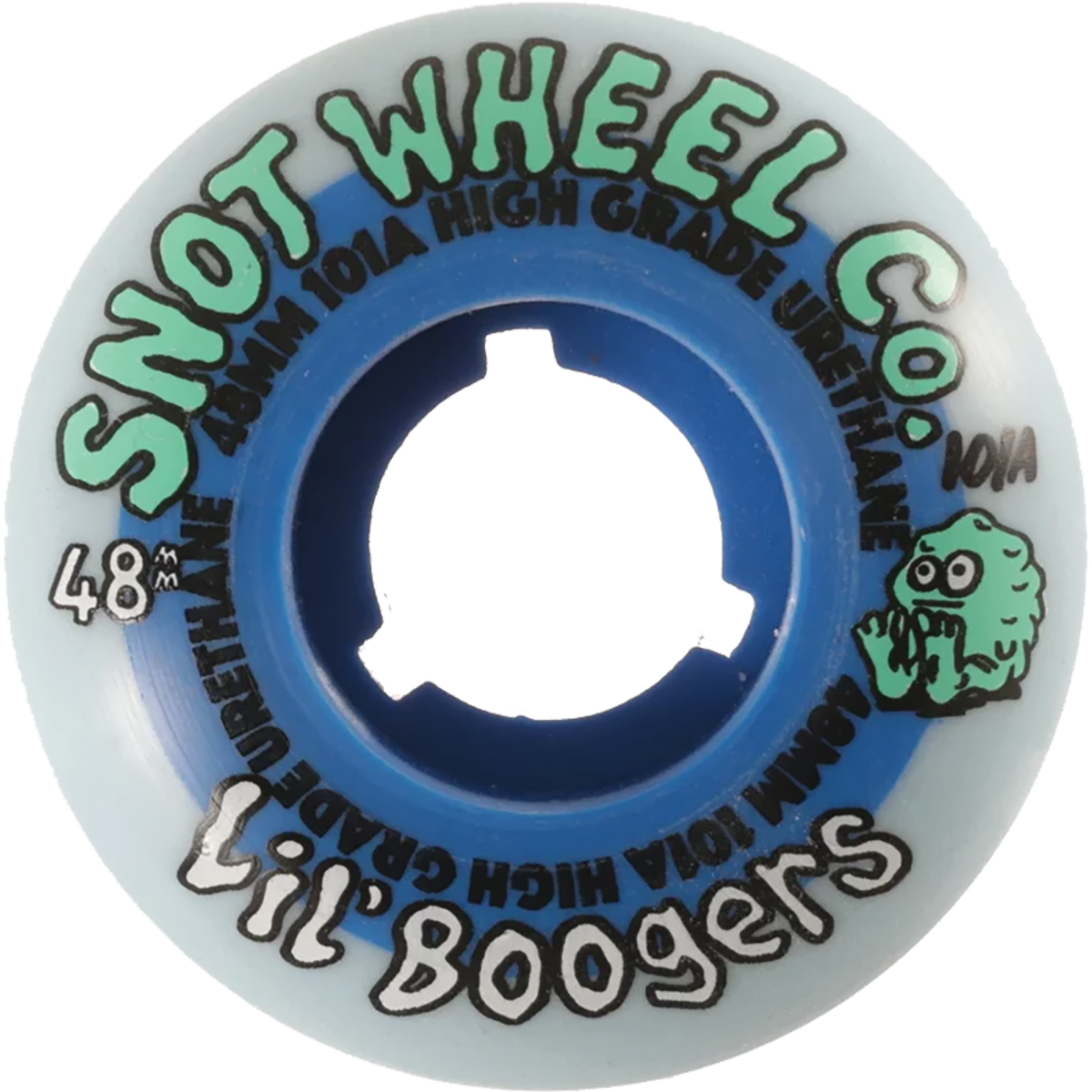 Snot LIL Boogers 48MM 101A WHT/BLUE - Invisible Board Shop