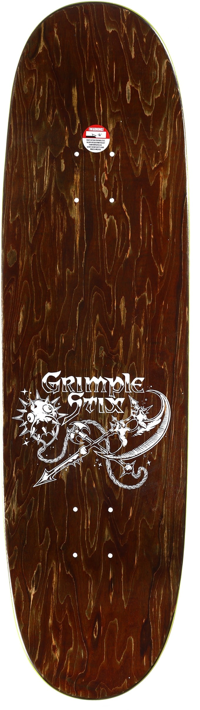 Anti-Hero Grimplestix Barbarians 8.75 Flyer Shape Skateboard Deck - Invisible Board Shop