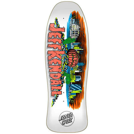 Jeff Kendall Pumpkin Reissue Skateboard Deck