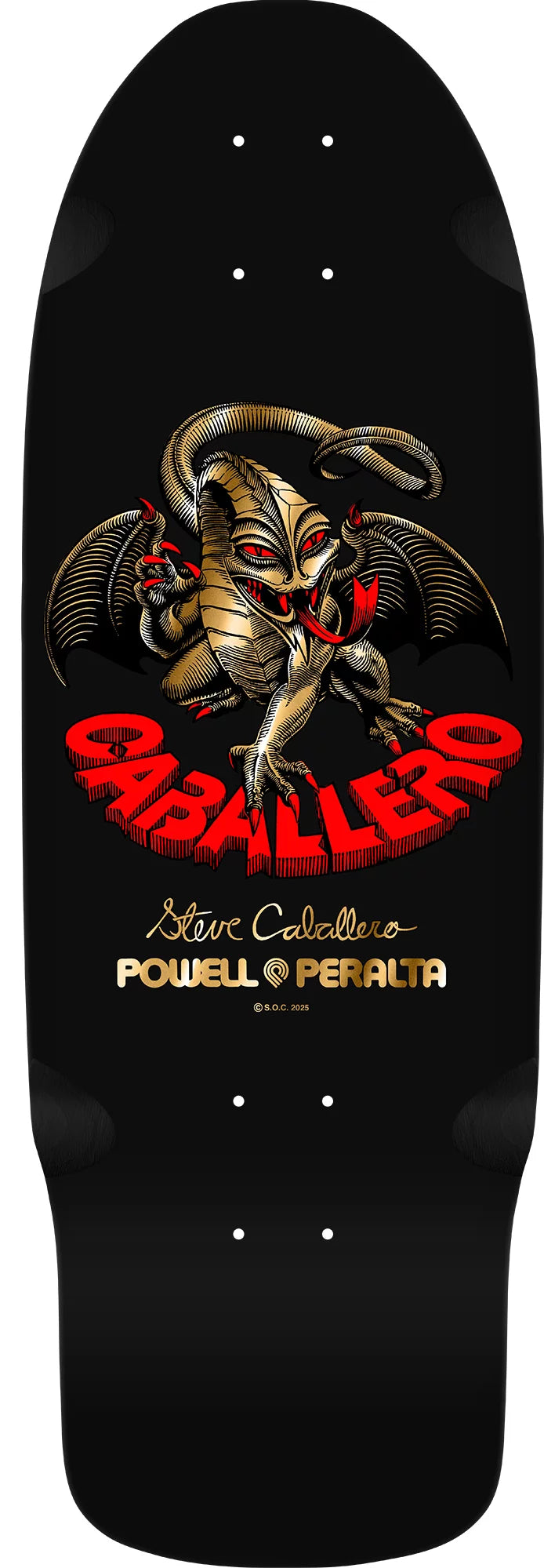 Powell Peralta Bones Brigade Caballero Series 16 10.09 LTD Skateboard Deck - Invisible Board Shop