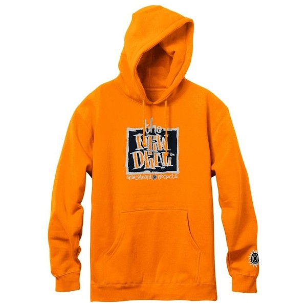 New Deal Original Napkin Logo Hooded Sweatshirt - Invisible Board Shop
