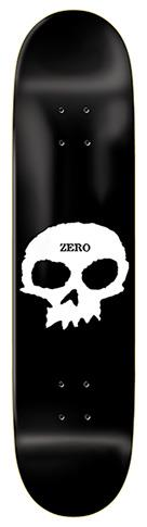 Zero Single Skull Skateboard Deck - Invisible Board Shop