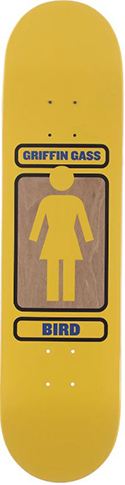 Girl Griffin Gass 93 Til Skateboard Deck 8.0" - Invisible Board Shop