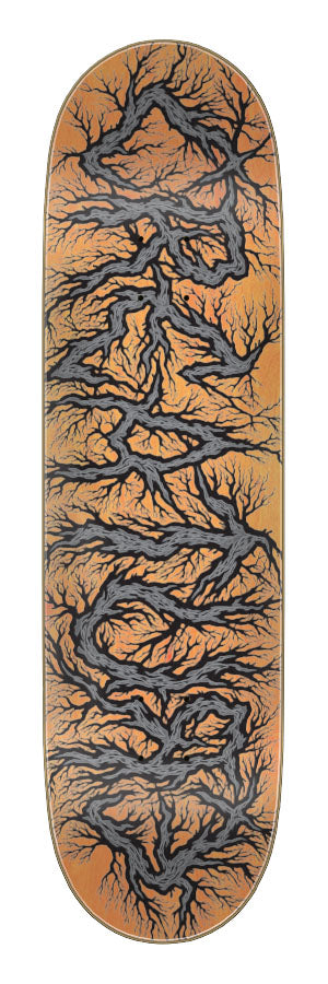 Creature Skateboard Deck Stixz 7 Ply Birch Lg 8.5" - Invisible Board Shop