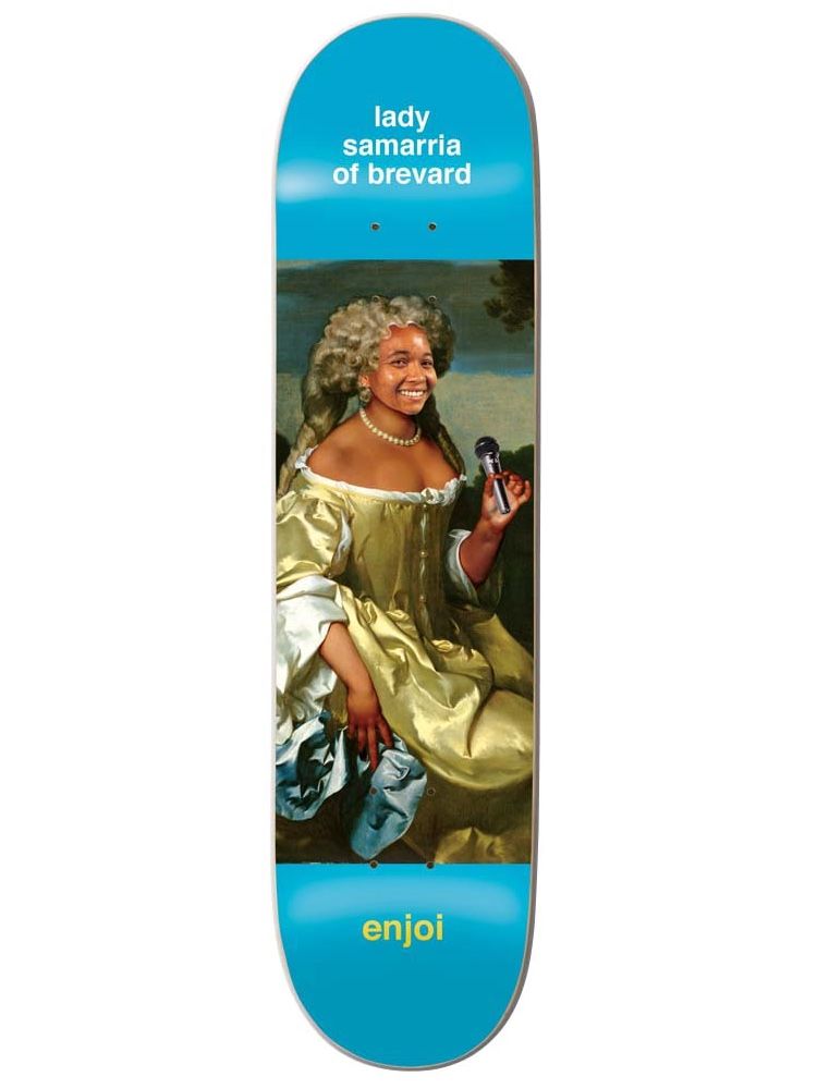 Enjoi Samarria Brevard Renaissance R7 8.375" Skateboard Deck - Invisible Board Shop