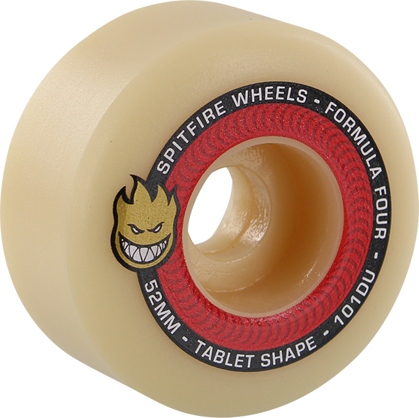 Spitfire Formula Four Tablet 52MM 101a Skateboard Wheels - Invisible Board Shop