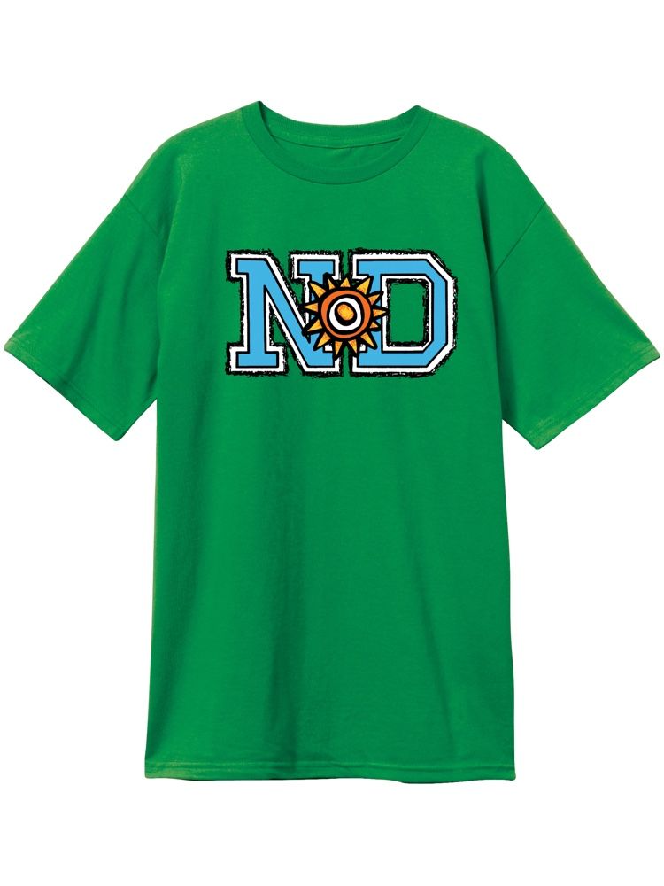 New Deal Skateboards N*D T-Shirt - Green - Invisible Board Shop