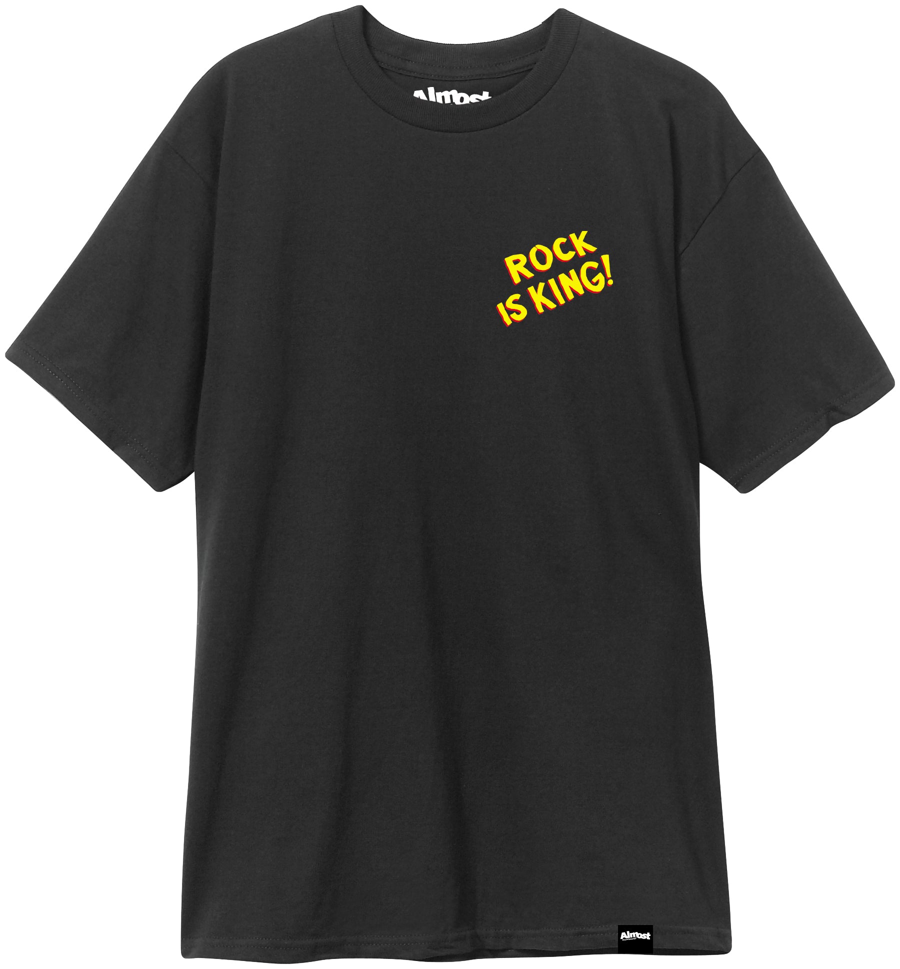 Almost Rock is King T-Shirt - Invisible Board Shop
