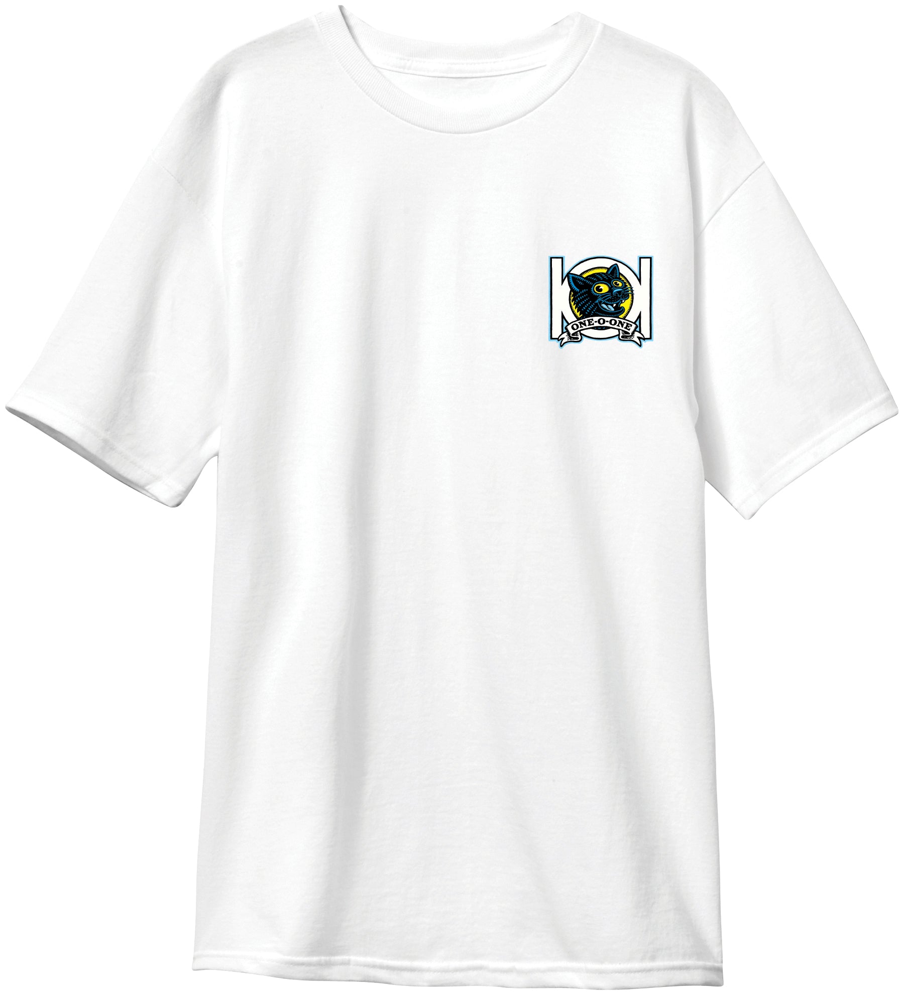 Heritage 101 Natas Panther T-Shirt - White - Invisible Board Shop