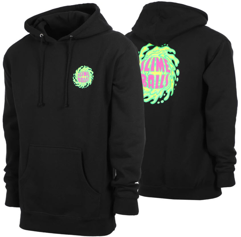 Slime Balls SB Logo Sweatshirt Black - Invisible Board Shop