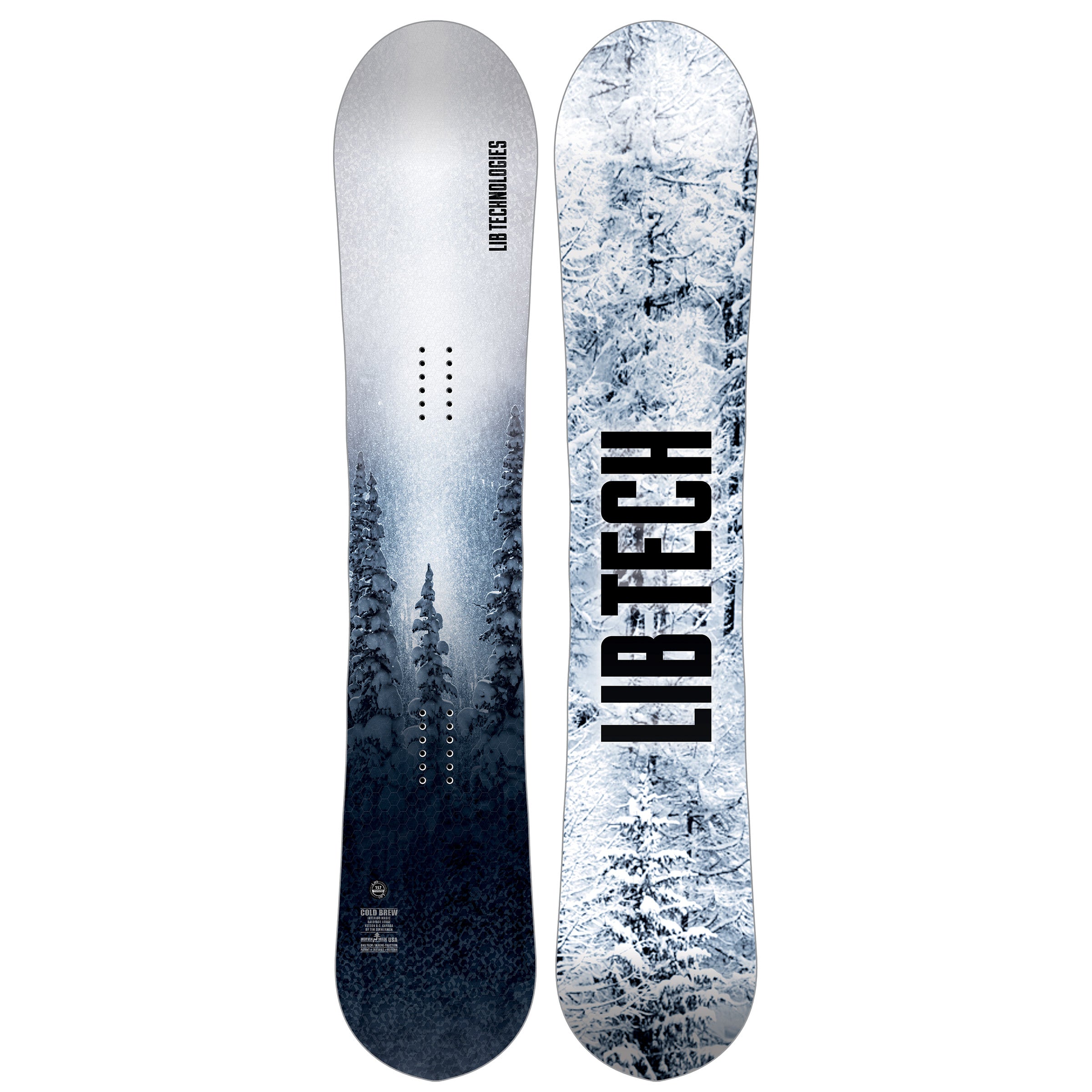 Lib Tech Cold Brew Snowboard - 155 Wide - Invisible Board Shop