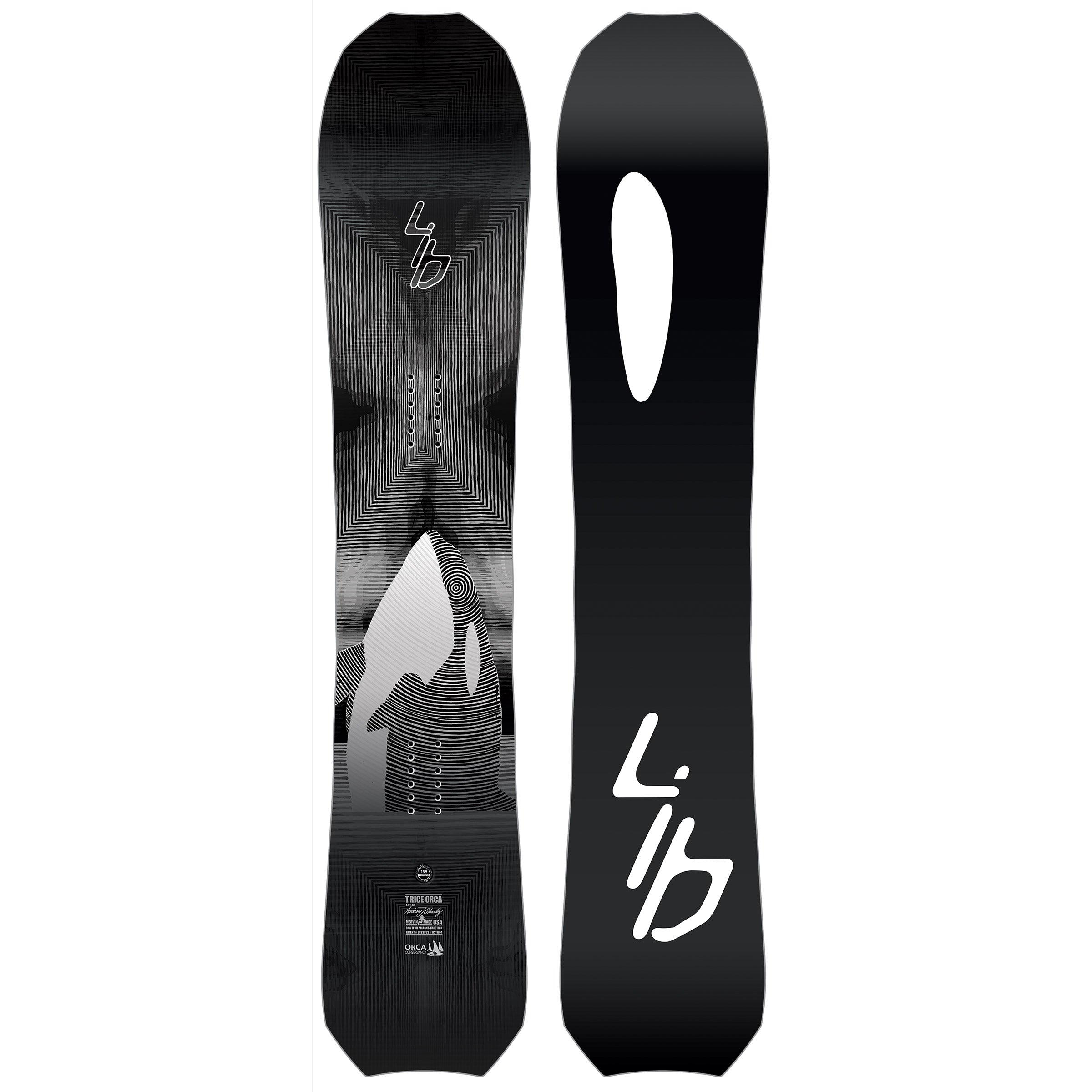 Lib Tech Orca Snowboard - 156 - Invisible Board Shop