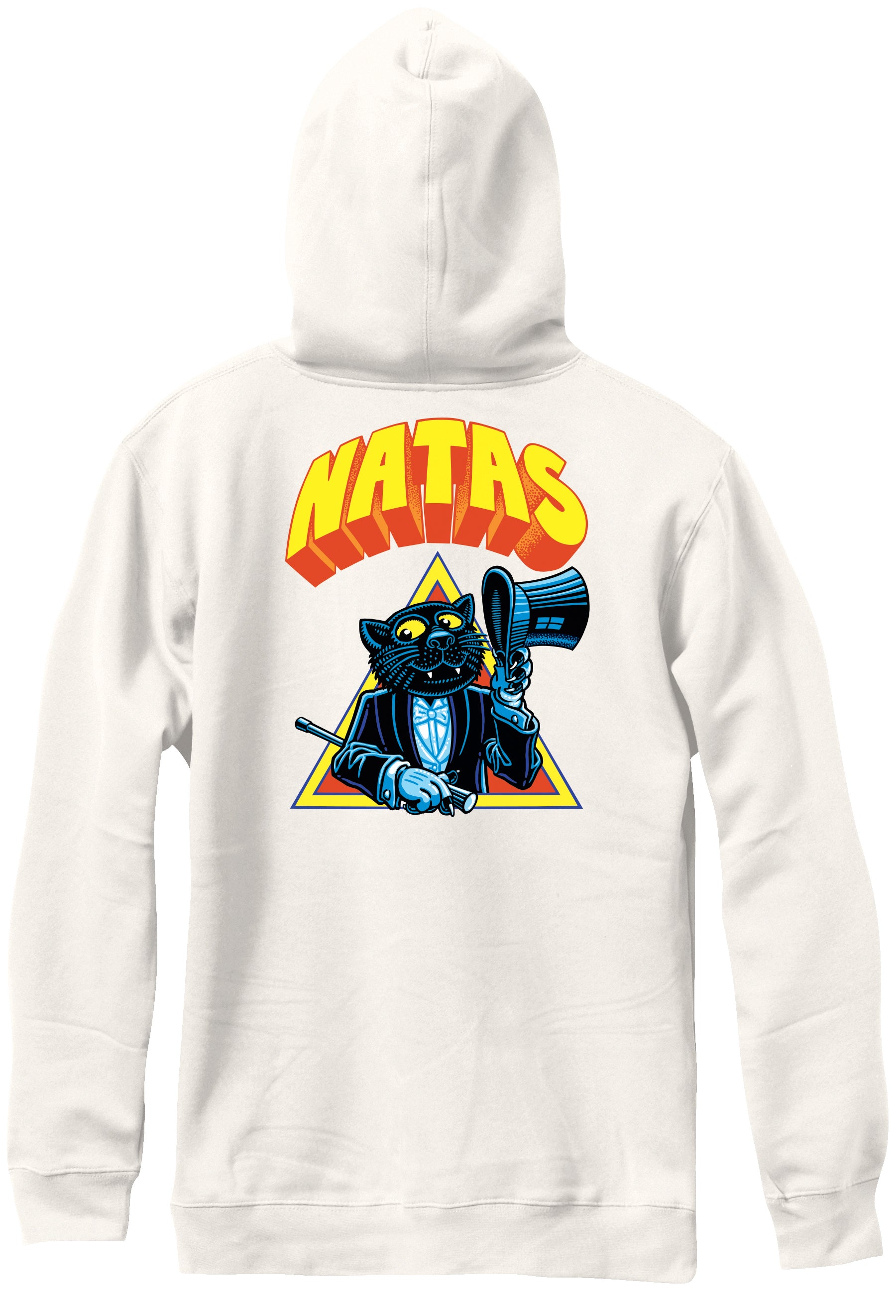 Heritage 101 Natas Panther Hoodie - Bone White - Invisible Board Shop