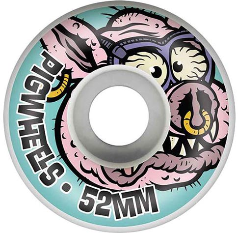 Pig Head Proline Toxic 52MM 101A Skateboard Wheels - Invisible Board Shop