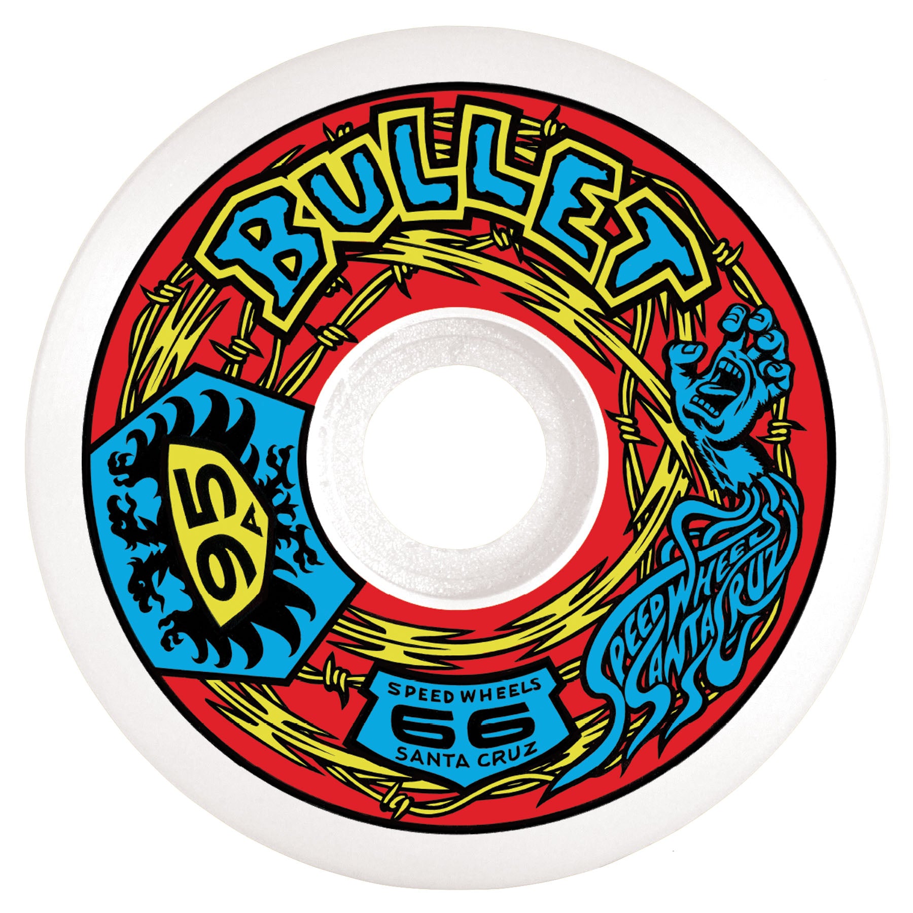 Bullet 66 Speedwheels Reissue 95a Skateboard Wheels 66MM - Invisible Board Shop