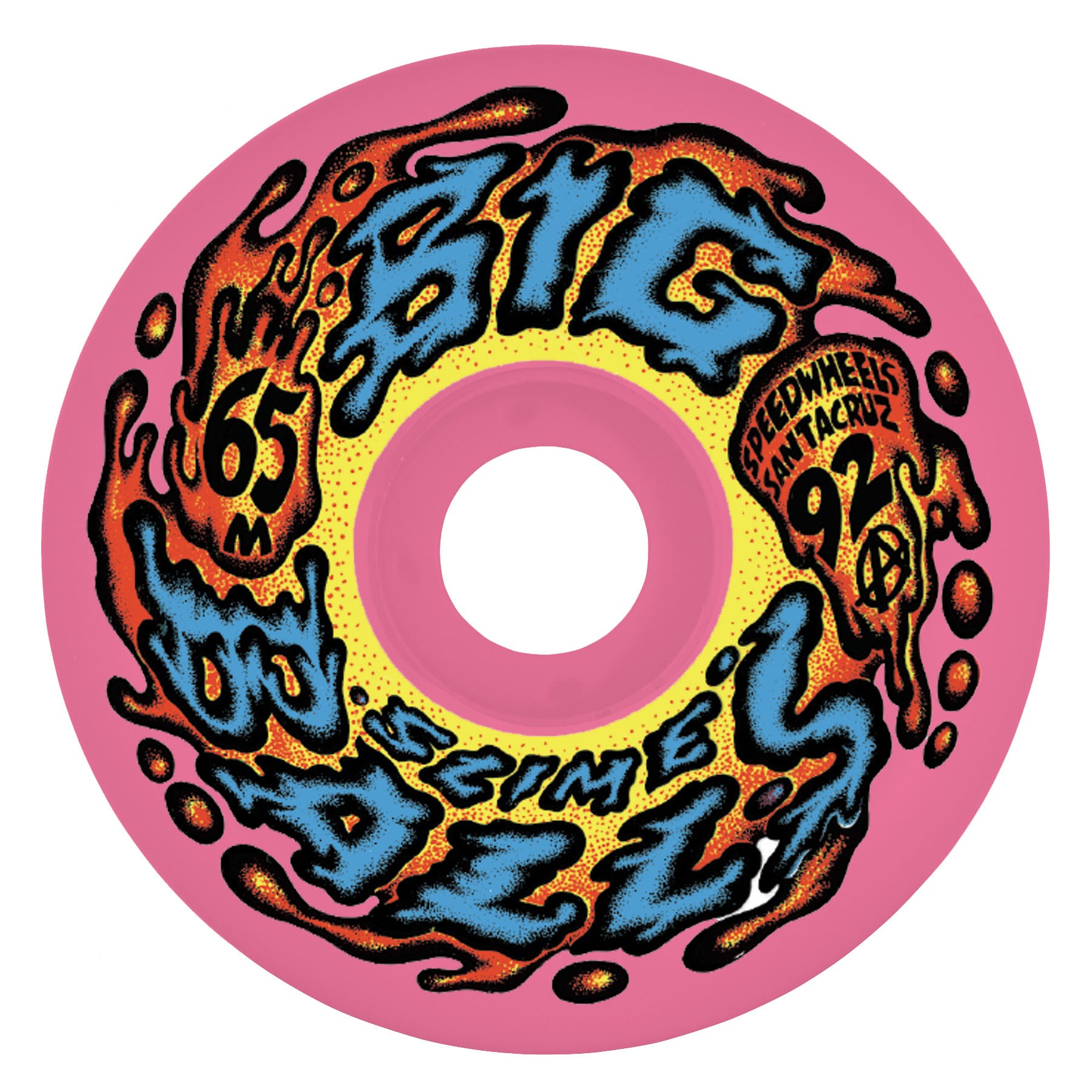 Slime Balls Big Balls Reissue 92a Skateboard Wheels 65MM - Invisible Board Shop