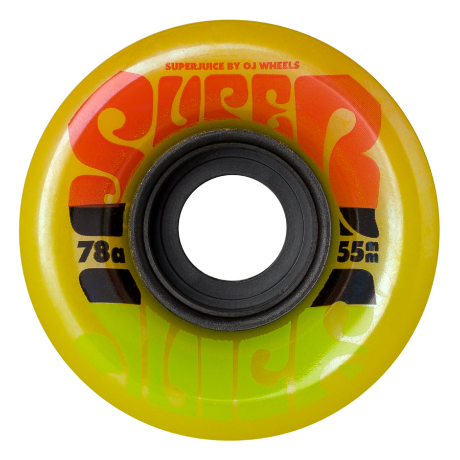 OJ Mini Super Juice Jamaican Sunrise 78a 55mm Skateboard Wheels - Invisible Board Shop