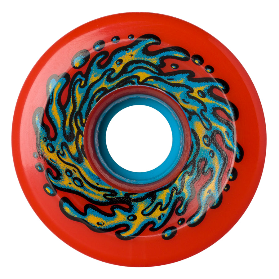 Slime Balls Skateboard Wheels OG Red 78a 66MM - Invisible Board Shop