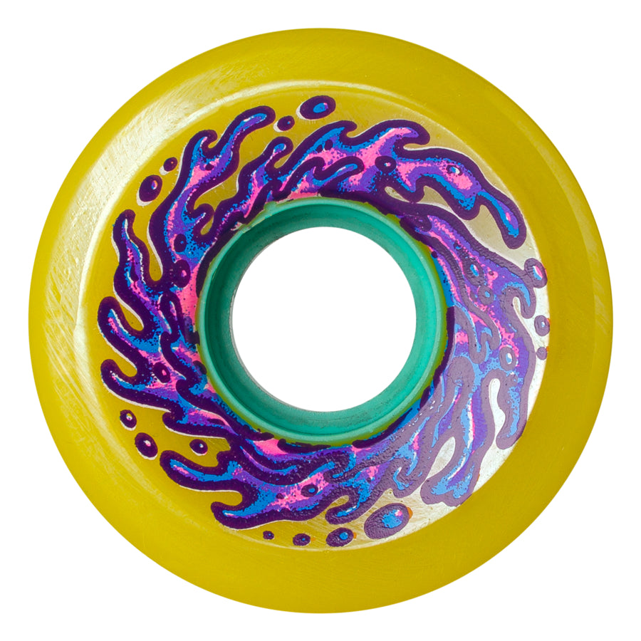 Santa Cruz Mini OG Slime Balls 54.5MM 90A Yellow - Invisible Board Shop