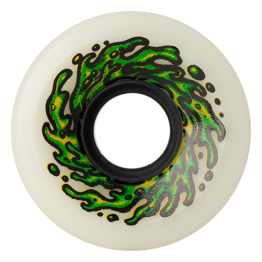 Santa Cruz Mini OG Slime Balls 54.5MM 78A White - Invisible Board Shop