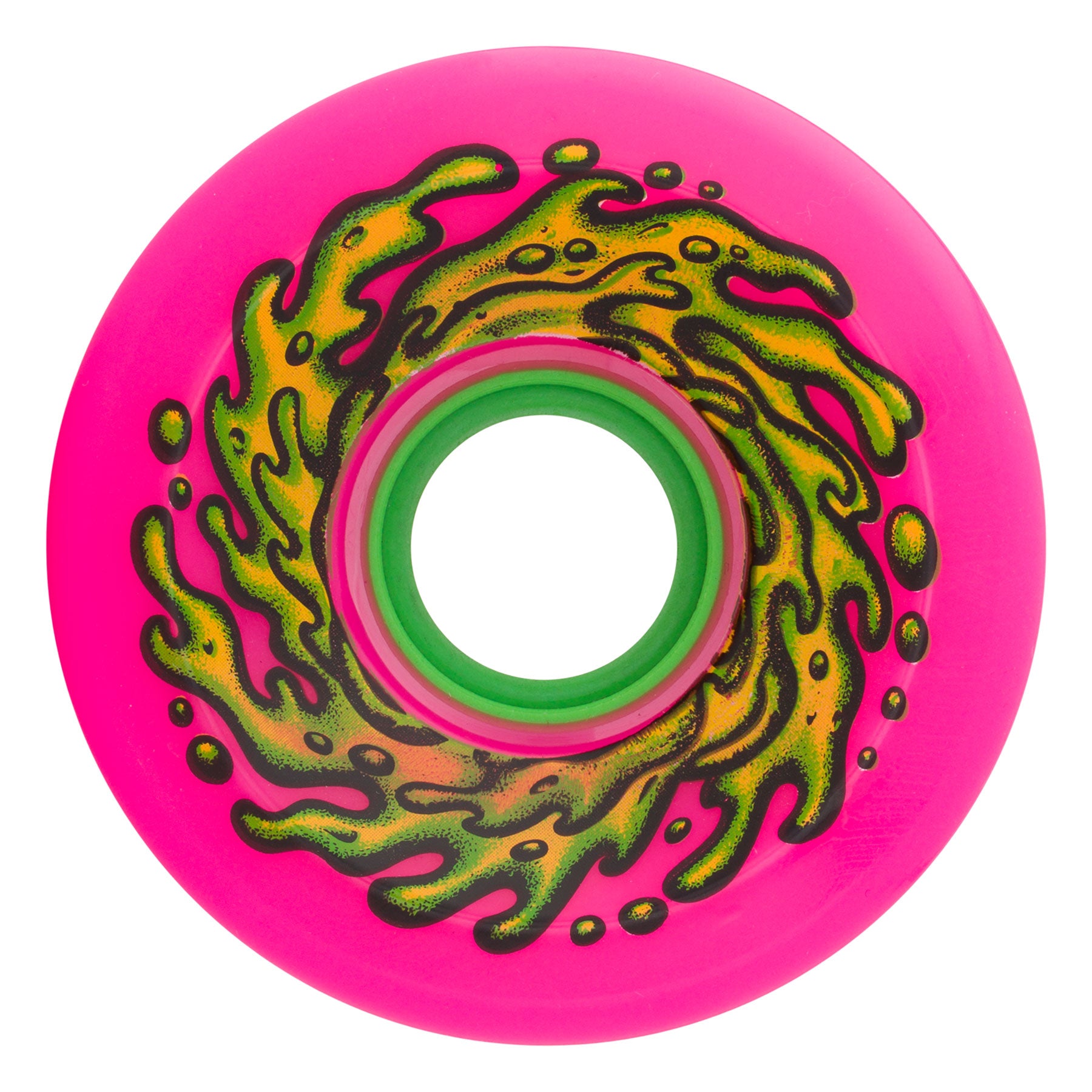 Santa Cruz Mini OG Slime Balls 66MM 78A Pink - Invisible Board Shop