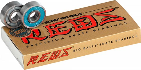 Bones Reds Big Balls Skateboard Bearings - Invisible Board Shop