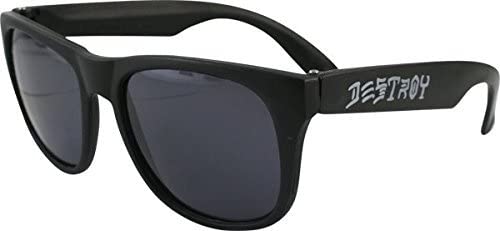 Thrasher Skate Magazine Black Skate and Destroy Sunglasses - Invisible Board Shop