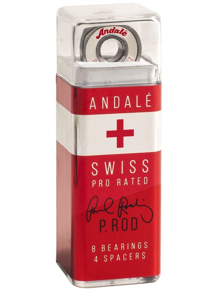 Andale Paul Rodriguez Swiss P. ROD Pro Rated Skateboard Bearing - Invisible Board Shop