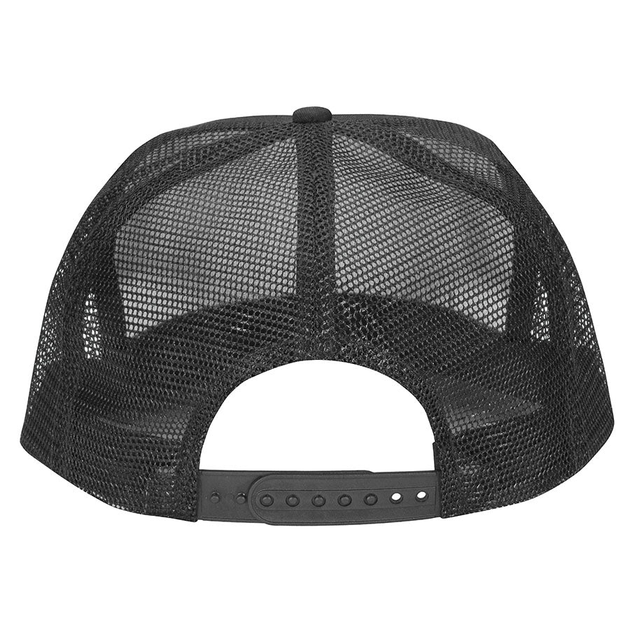 Santa Cruz Classic Dot Mesh Hat - Black - Invisible Board Shop