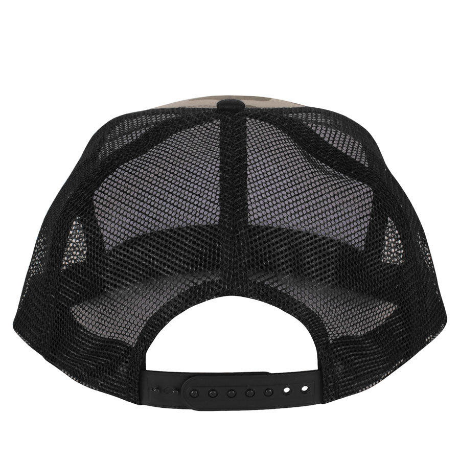 Santa Cruz Classic Dot Mesh Hat - Black/White - Invisible Board Shop