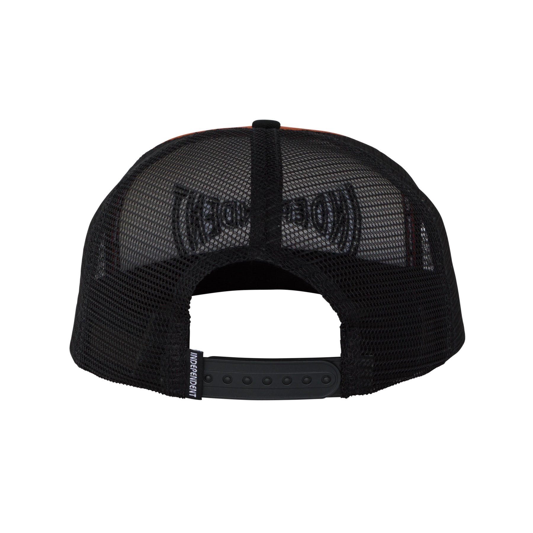 Independent Span Mesh Trucker High Profile Hat Brown/Black - Invisible Board Shop