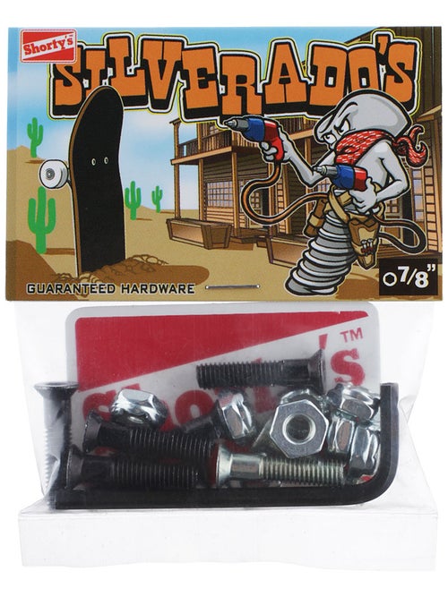 Shorty's Silverados 7/8" Allen Skateboard Hardware - Invisible Board Shop