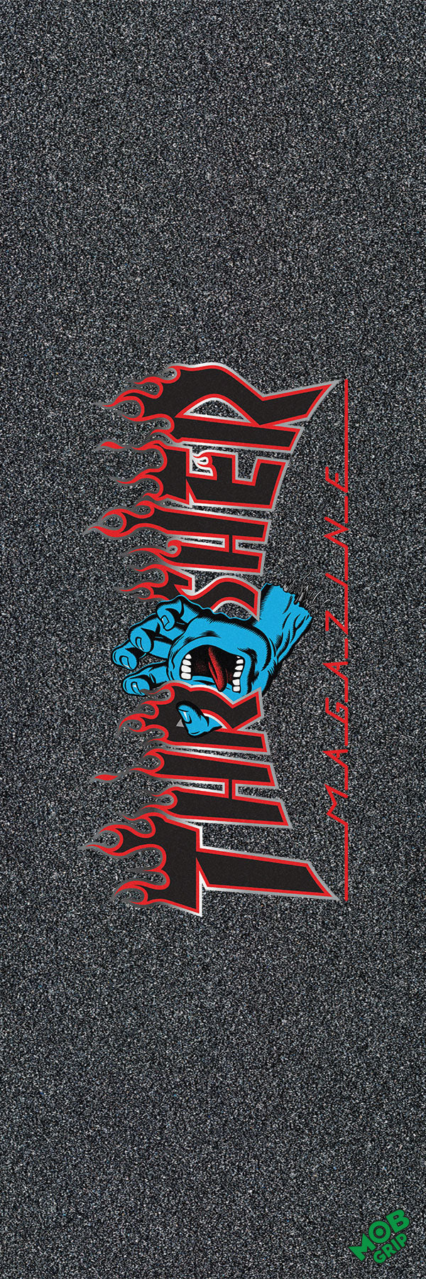 Thrasher x SC Screaming Flame Logo Grip Tape 11in x 33in  Bg/5 Graphic Mob - Invisible Board Shop
